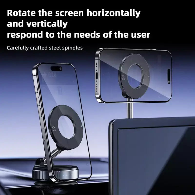 Suporte magnético para telefone K007 | Rotação de três eixos para ajuste gratuito | Uma escolha conveniente para vários cenários.