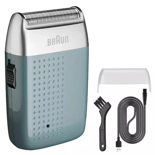 Fang Braun barbeador elétrico para homens, aparador de barba portátil aparador de cabelo, máquina de barbear recarregável original M1900
