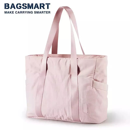 BAGSMART-Bolsa De Ombro De Grande Capacidade Para Mulheres, Bolsa Crossbody, Saco De Compras Da Faculdade, Punho