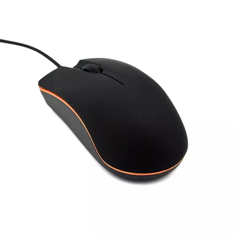 Mini mouse óptico com fio 3d, usb, 1200 dpi, para laptop, notebook, pc, desktop, computador, macbook, ultra fino