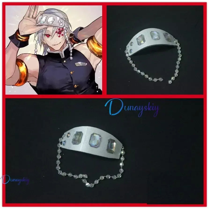 Demoon slayeer anime cosplay uzui tengen traje peruca uniforme peruca demônio aniquilação lâmina som pilar roupa de halloween