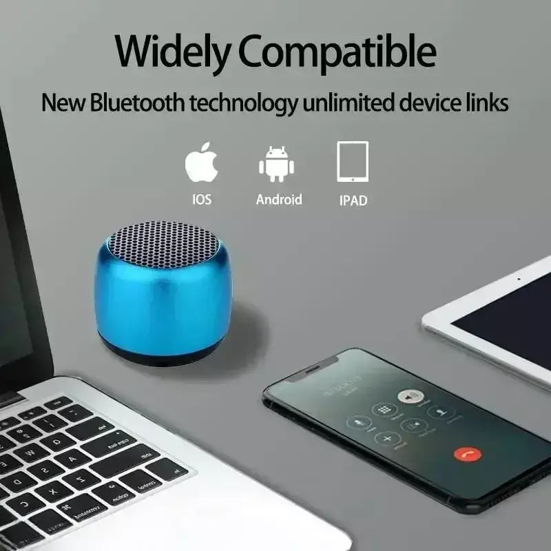 Bluetooth m1 alto-falante portátil música estéreo surround mini usb ao ar livre subwoofer alto-falante reprodutor de áudio alto-falante microfone