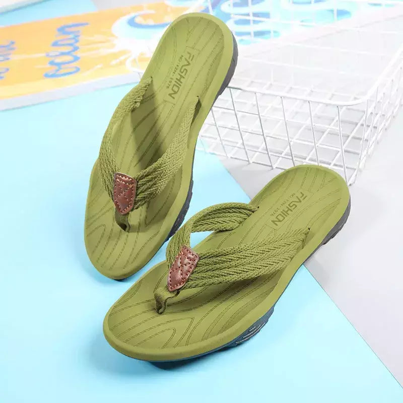 TAFN-chinelos de fundo macio neutro para homens e mulheres, chinelos exteriores, sapatos de praia casuais, cross border, elegante, novo