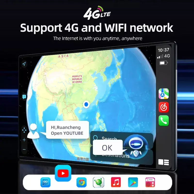 Android 13 2 din rádio do carro carpla auto 7 9 10 13.1 Polegada universal wifi gps áudio reprodutor multimídia para nissan toyota kia honda