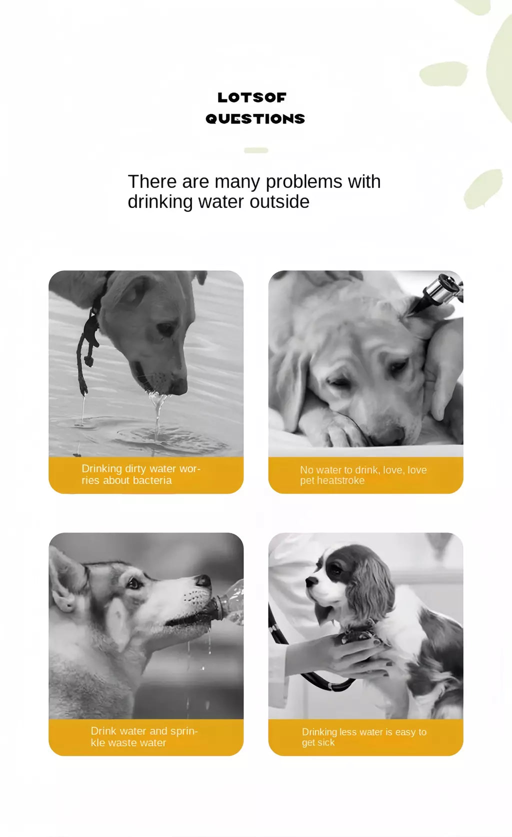 Cão portátil tigela de água portátil material de qualidade alimentar cão gato viagem pet garrafa de água com dispensador de alimentos suprimentos para cães de estimação