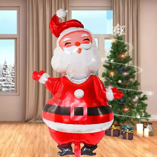 Grande balão de alumínio da folha do Papai Noel, Fontes decorativas do partido do Natal, 119cm, 1PC