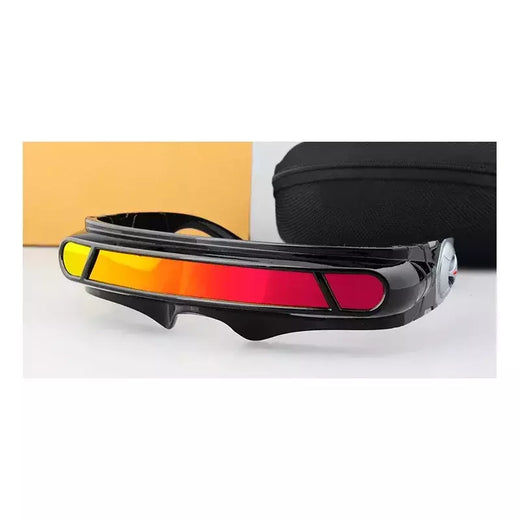 X-men Cyclops Cosplay óculos polarizados para homens mulheres Memory Material Shield Designer Sunglasses