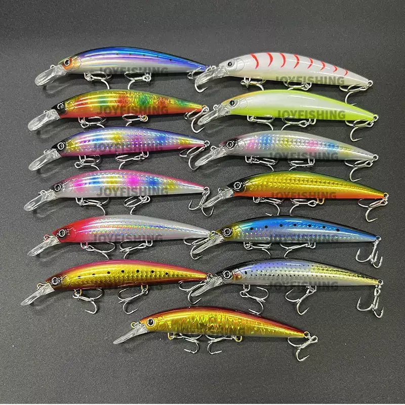 110mm 38g 90mm 31g afundando isca de pesca pesado minnow fundição pesca corrico robalo truta isca pesca isca dura 9152
