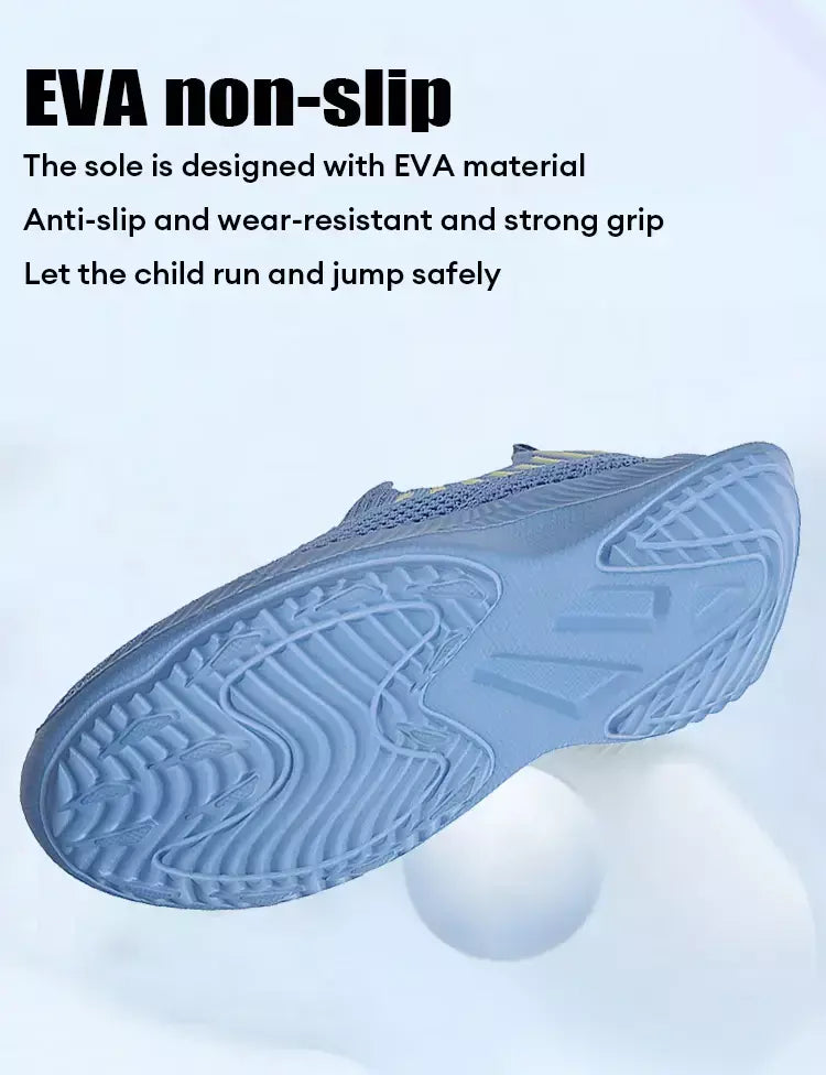 Crianças meninos sapatos casuais leves sola macia respirável crianças meninas esportes andando tênis antiderrapante