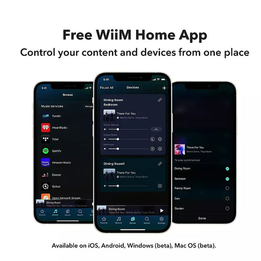 Receptor de áudio sem fio proirplay2 bluetooth sem perdas de alta qualidade streaming de áudio cromoecast, multiroomwork com alexa