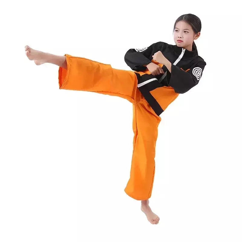 Deluxe meninos anime ninja cosplay traje crianças fantasia-vestido halloween carnvial vestir-se roupa de festa