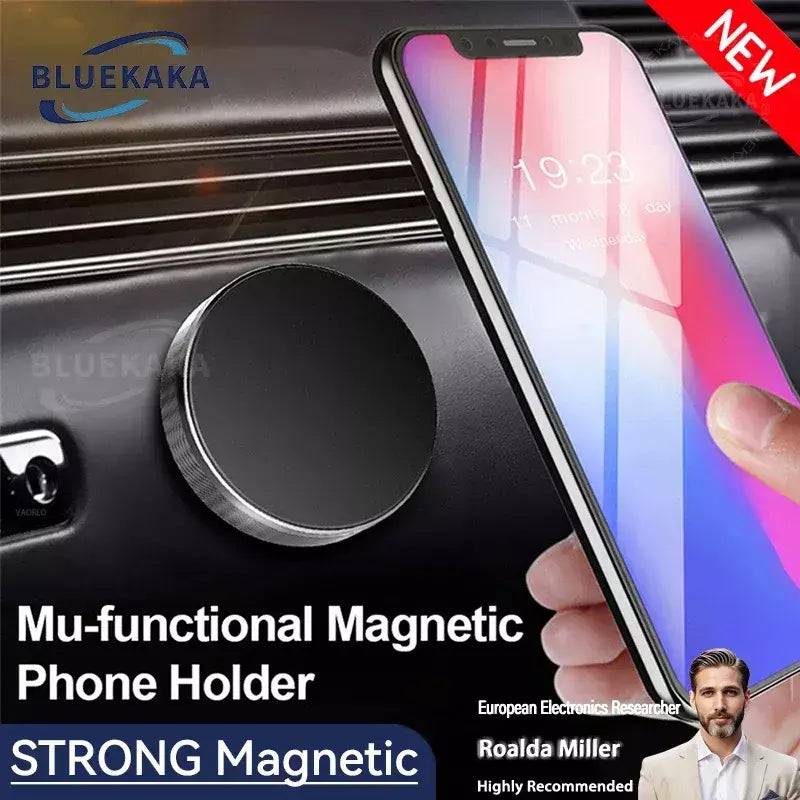 Suporte magnético para telefone para carro 360 ° Suporte magnético para carro, celular, parede, cabeceira, gps, para iphone, android, universal