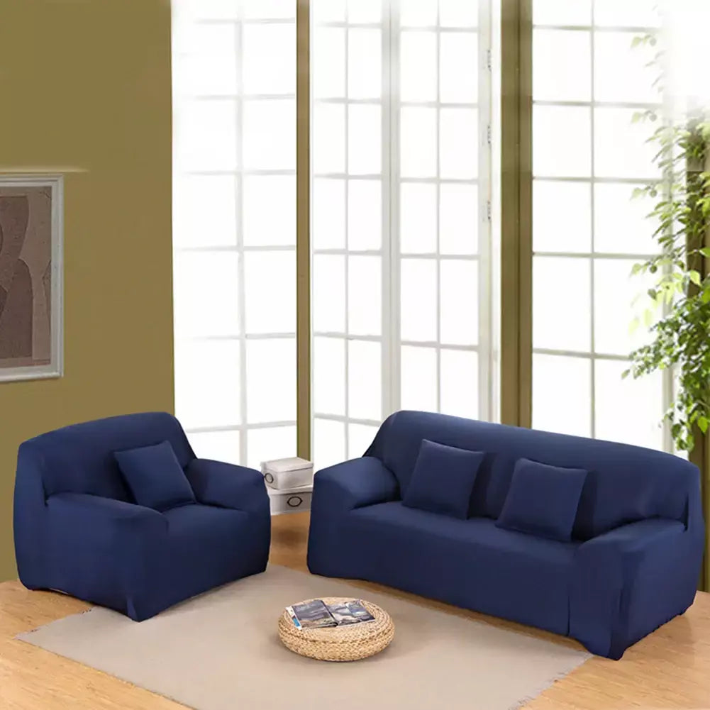 Capas de Sofá Elásticas Monocromáticas para Sala, Espessamento Slipcovers de Canto Seccional, Capa de Sofá, Forma L, Precisa comprar 2Pcs Cover
