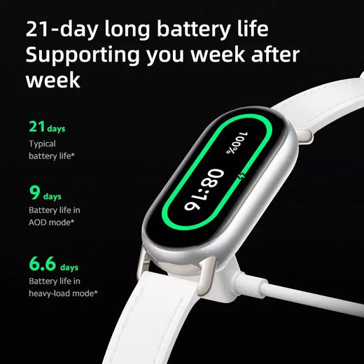 Versão global xiaomi banda inteligente 9 1.62 display amoled spo2 monitoramento 21 dias de vida útil da bateria mais de 150 modos esportivos smartband