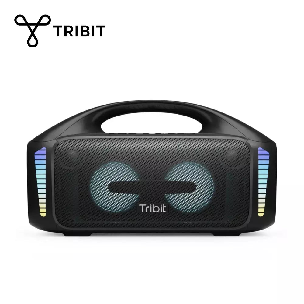 Tribit portátil bluetooth alto-falante 90w stormbox explosão ao ar livre sem fio alto-falante ipx7 à prova dwaterproof água festa acampamento alto-falante 30h playtime