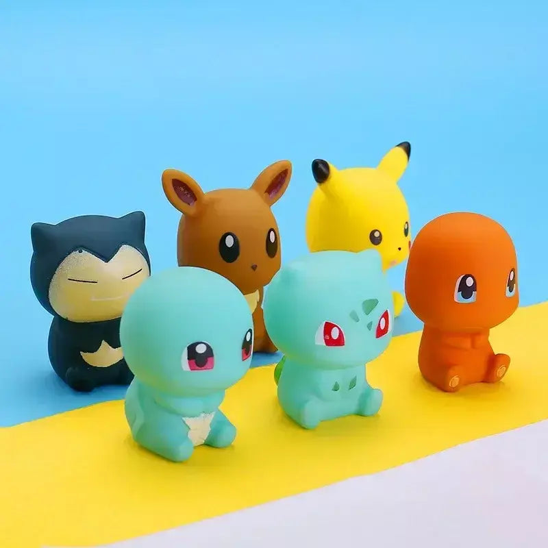 Pokemon pikachu figuras banheiro banho chuveiro do bebê crianças jogar brinquedos de banho de água para crianças aspersão chuveiro natação brinquedos de água