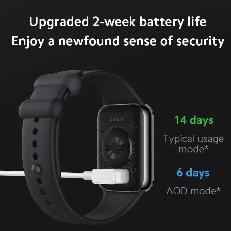 Versão global xiaomi mi band 8 pro pulseira inteligente 5atm à prova dwaterproof água 150 modos esportivos 1.74 "tela amoled gps oxigênio no sangue