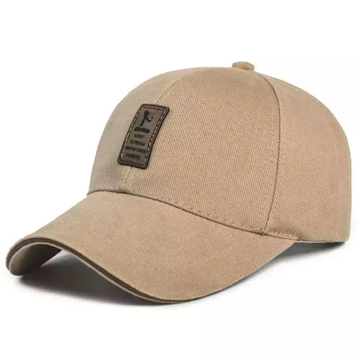 Primavera, verão, boné de beisebol de algodão, masculino, outono, inverno, versão coreana, chapéu de sol esportivo, boné de pico, protetor solar, chapéu de sol