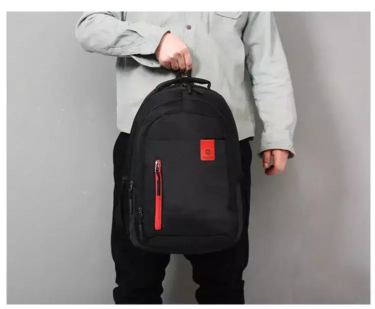 Mochila Oxford Business impermeável para homens e mulheres, bolsa para computador, mochila de viagem casual, mochila escolar luminosa, nova