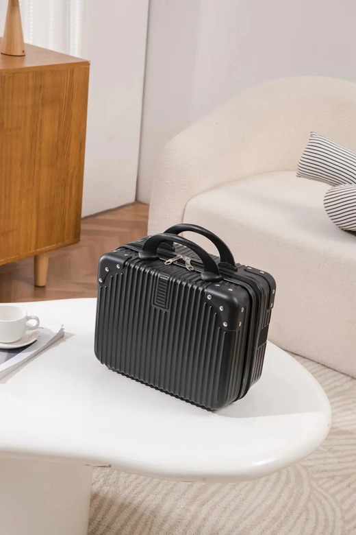 Mini bolsa de maquiagem leve, mala de viagem de grande capacidade, 14 ", novo, na moda, 2021