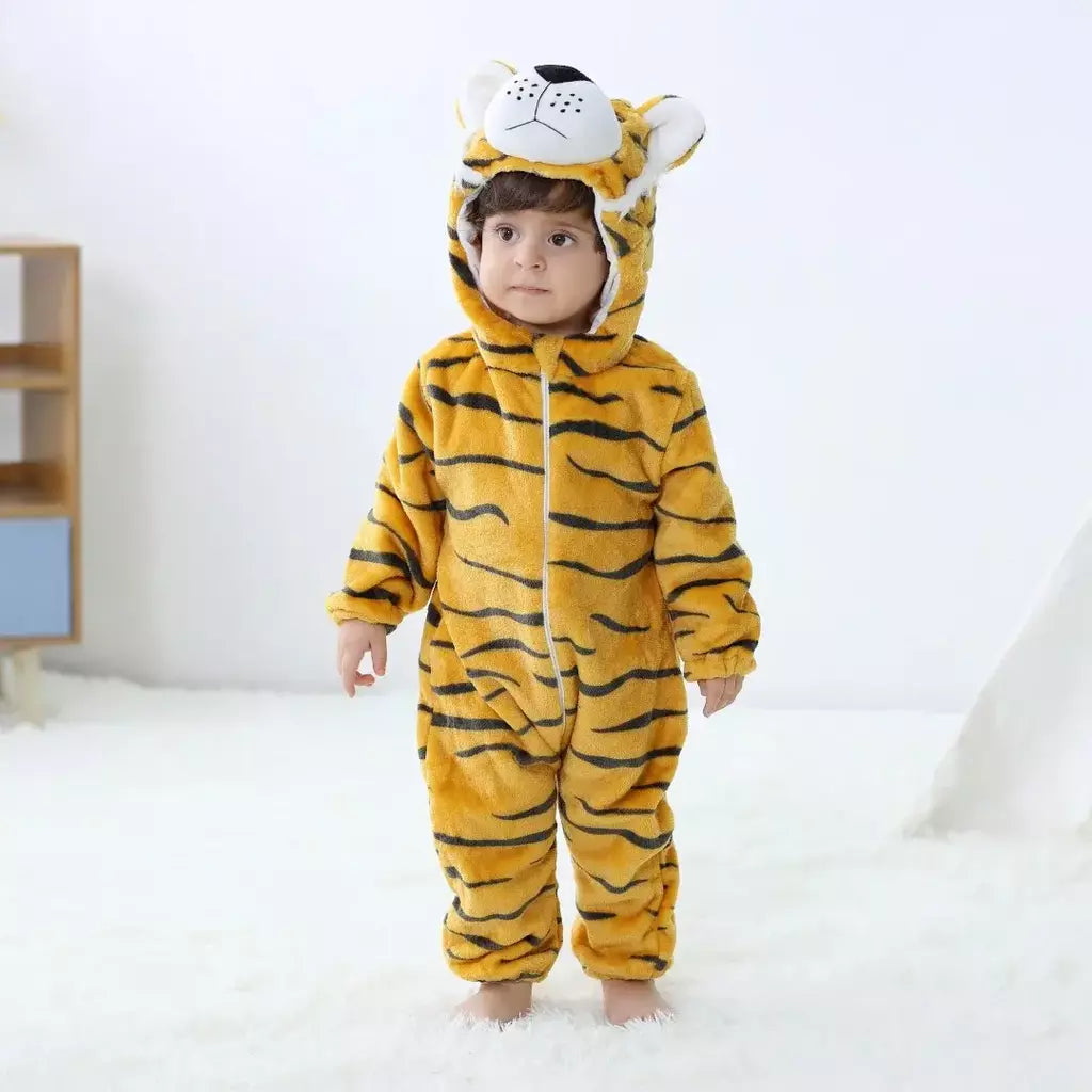 Bebê unissex macacão kigurumi infantil bonito ponto dinossauro animal macacões recém-nascidos dos desenhos animados pijamas para crianças meninos meninas natal