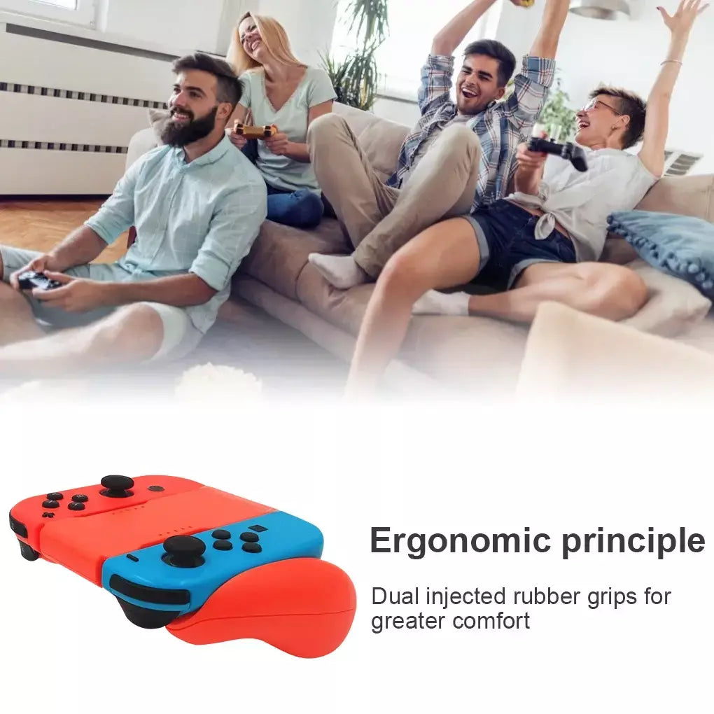 Gamepads aperto alça suporte titular para nintendo switch joycon controlador alça de plástico suporte
