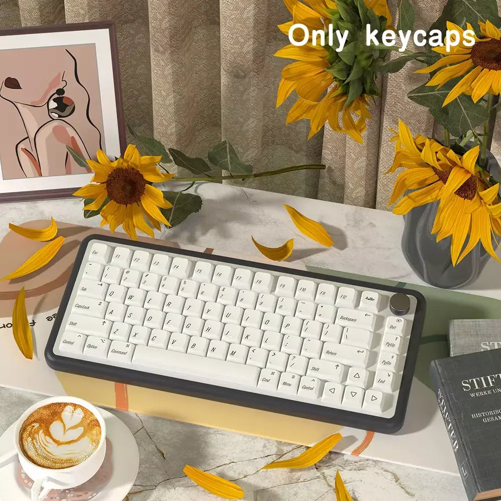 Espanhol francês coreano japonês brasileiro russo xda perfil pbt keycap para cereja mx switch teclado mecânico iso entrar gk61