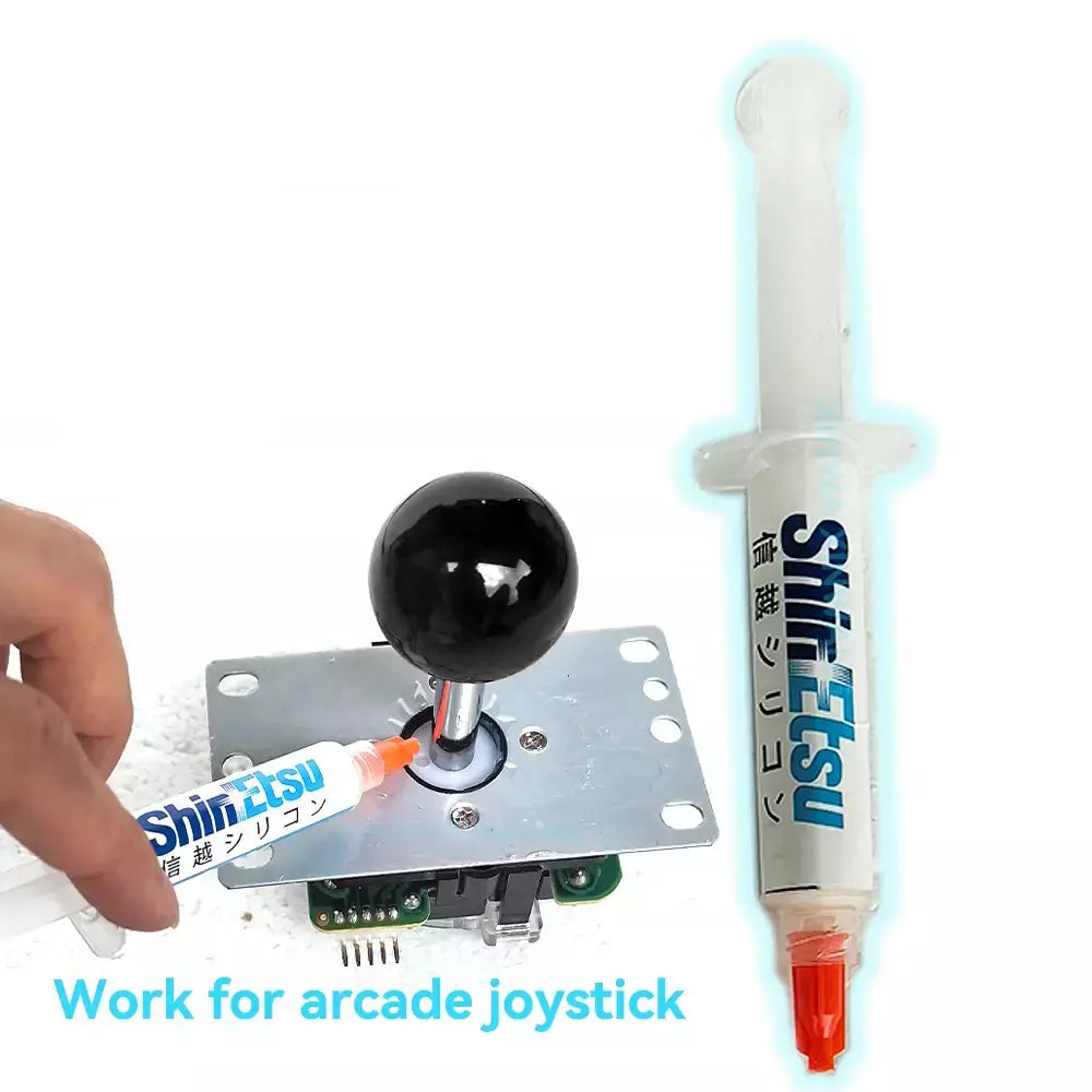 4g pasta lubrificante óleo lubrificante para sanwa joystick arcade máquina de jogo comando vara manutenção lubrificação