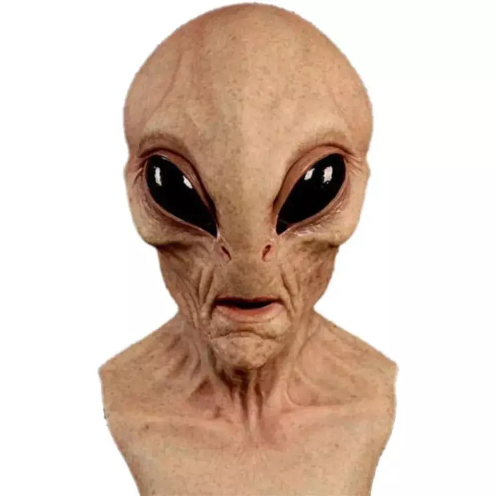 Halloween alienígena assustador máscara horrível alienígena supersoft máscara de terror assustador festa engraçado cosplay prop máscaras decoração adereços