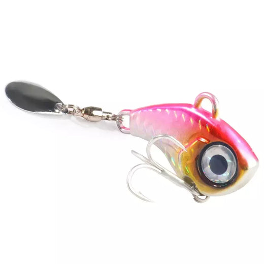 Spinner isca vib colher de metal gabarito pesca vibração 10g 20g 30g artificial duro isca lantejoulas pesca oscilação rotativa isca giratória
