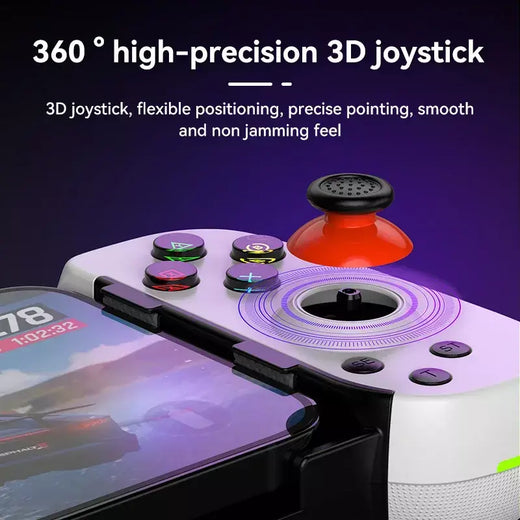 Gamepad sem fio para ps4/ps5/xbox/switch/pc d6dp alongamento controlador de jogo extensível bluetooth-acessórios de jogo compatíveis