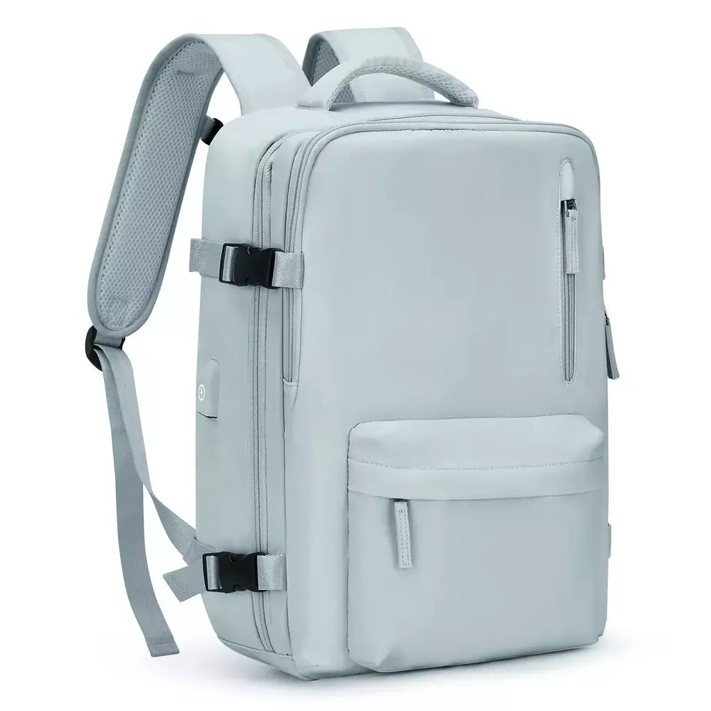Mochila de computador de viagem casual de grande capacidade, mochila feminina estilo coreano, estudante do ensino médio, marca da moda