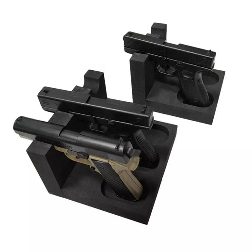 Rack de arma de espuma de eva para armazenamento de armas, suporte de pistolas, armazenamento em armário de armas, acessórios seguros para armas