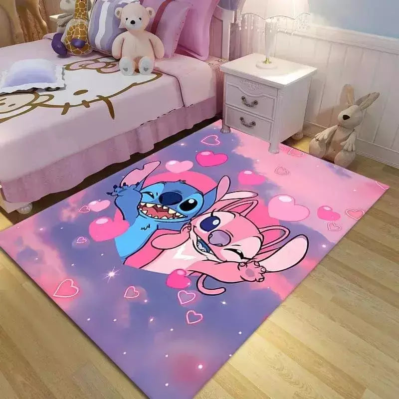 Tapetes com série de pontos Disney, tapete para sala de estar, quarto, cozinha,