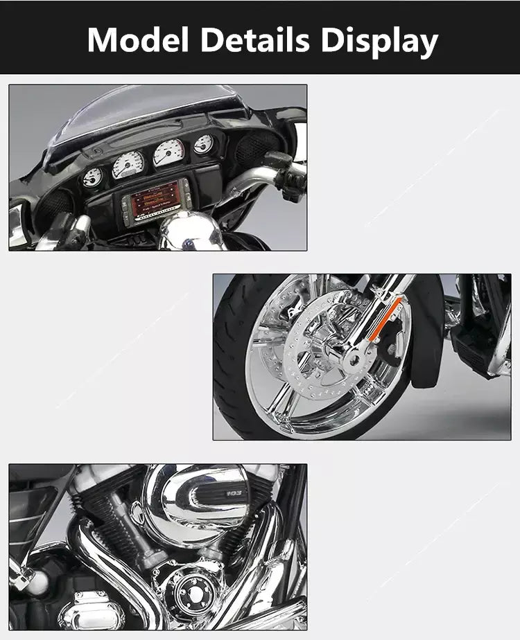Maisto 1:12 Harley-Davidson 2015 Street Glide Liga Especial Modelo de Motocicleta Diecast Modelo de Motocicleta Clássica Presentes Colecionáveis