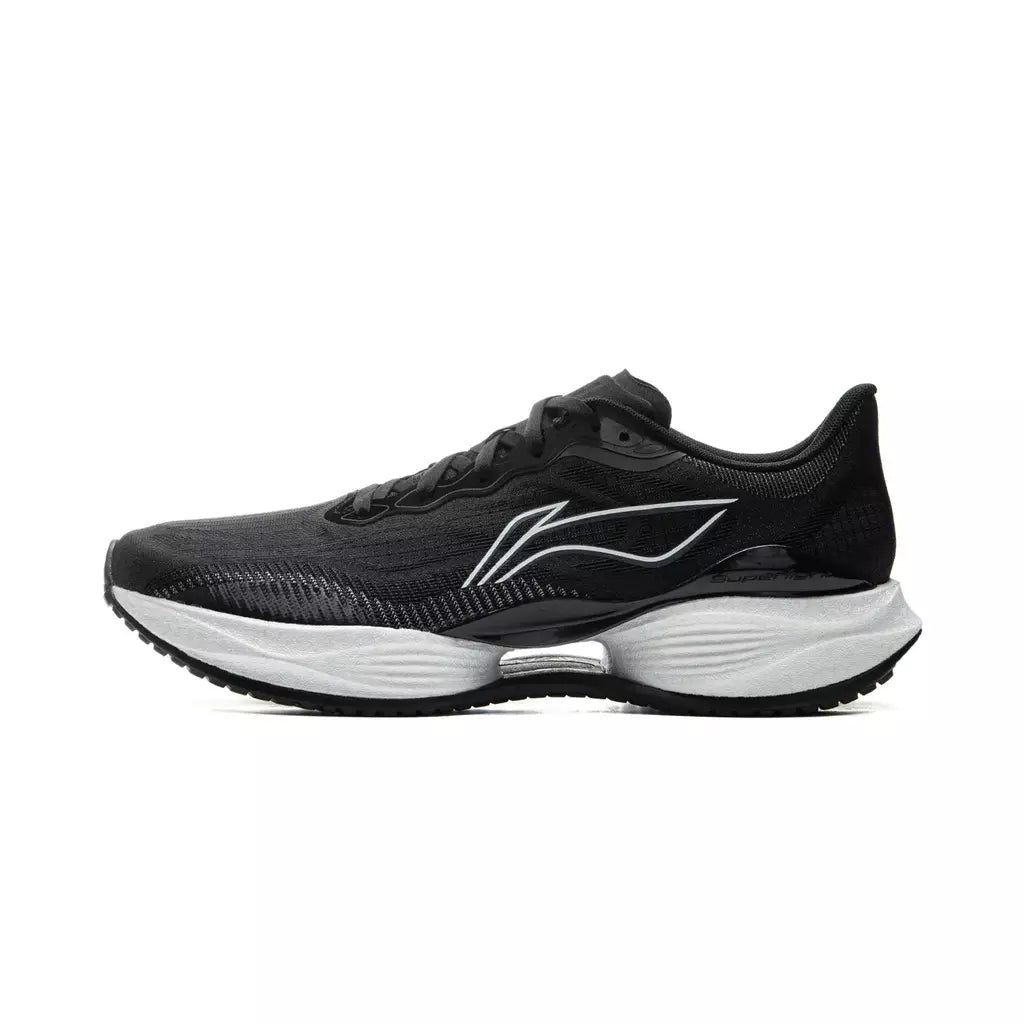 Li-ning men super light 22 luz tênis de corrida tempo bounse almofada baú forro de fibra wearable anti-deslizamento tênis arbv001