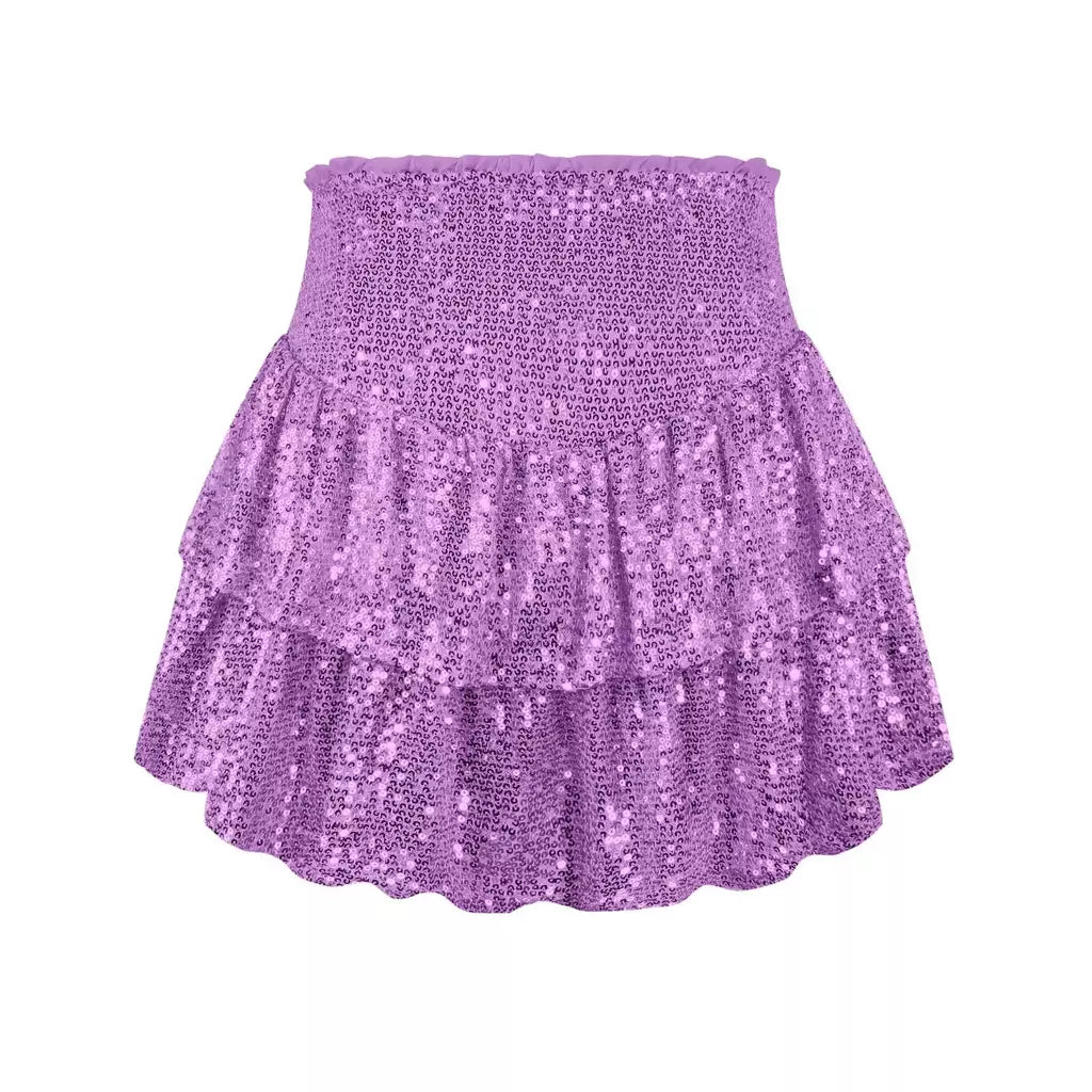 Mini saias plissadas de lantejoulas de cintura alta para mulheres, festa africana, roupas de noite, roupas sensuais dashiki, primavera, verão, 2022