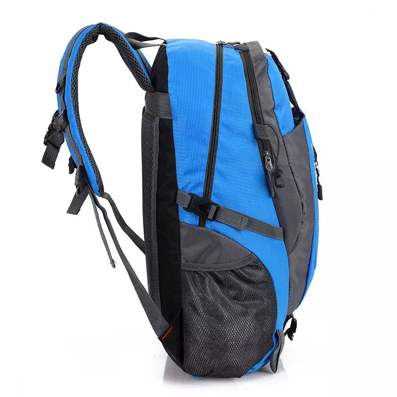 Nova mochila de viagem unissex, feminina e masculina, caminhadas ao ar livre, montanhismo, grande capacidade, leve, ciclismo, acampamento
