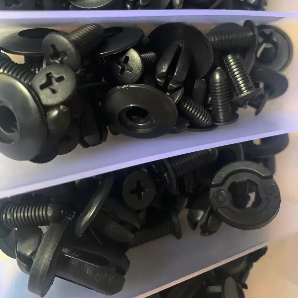 Clipe de fixação automática, corpo de carro misto, pino retentor, rebite, porta, guarnição, painel, kit de fixação, clipes de carro, caixa ou saco, embalagem