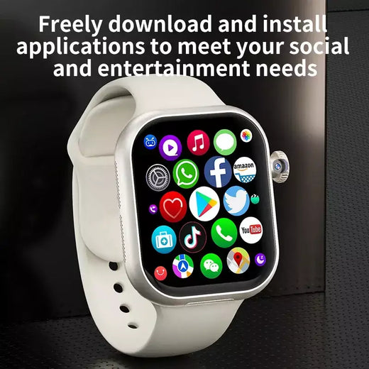 Vp29 smartwatch 5g android 256gb de armazenamento 4g/5g lte cartão sim gps wifi 2.29 polegadas 490*580 amoled relógio inteligente com câmera rotativa de 8mp