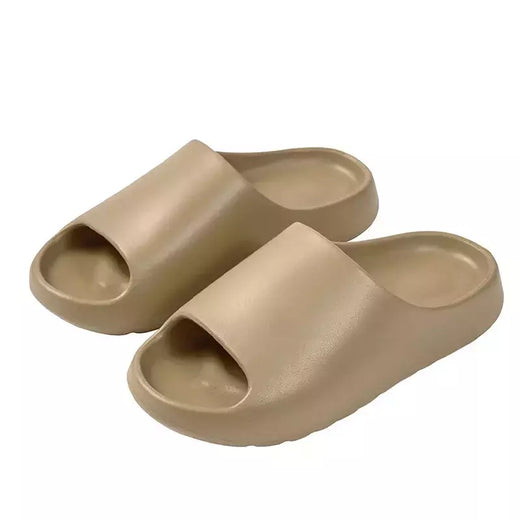 Sandálias leves EVA para homens e mulheres, chinelos ao ar livre, sapatos da moda, férias na praia, 36-45