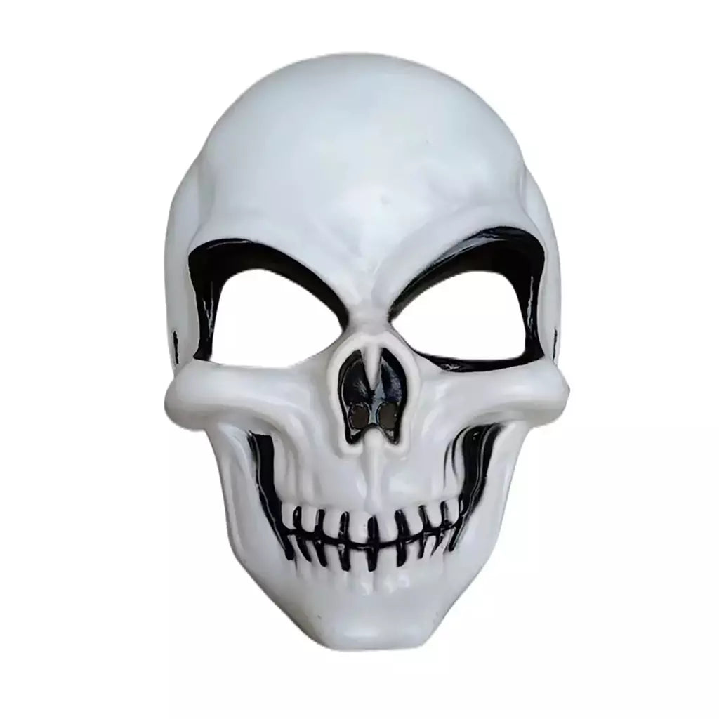 Máscara de halloween bar masquerade máscara assustadora susto adereços acessórios roleplay diabo esqueleto máscara para decoração de halloween