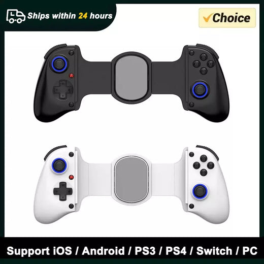 BSP-D11 Stretching Controlador de jogo sem fio para SWITCH/Android/Apple IOS Tablet para PS3/PS4/XBOX Gamepad Streaming