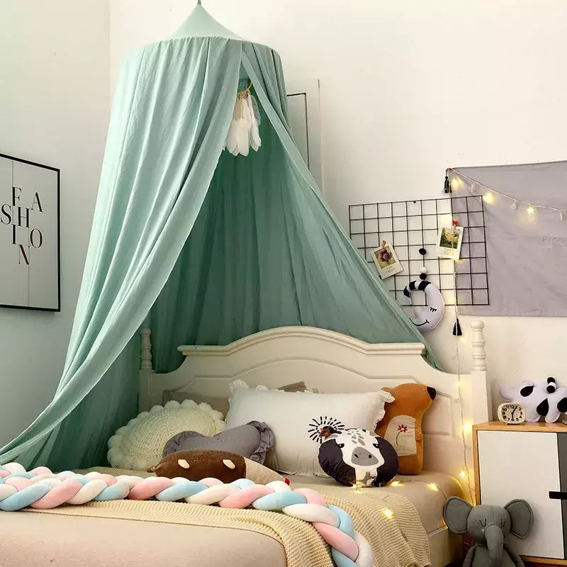 Rede Mosquiteira Pendurada para Crianças, Berço Cortina, Tenda Pendurada, Decoração de cama, Menina Princesa, Cama Canopy, Living Corner Play, Leitura