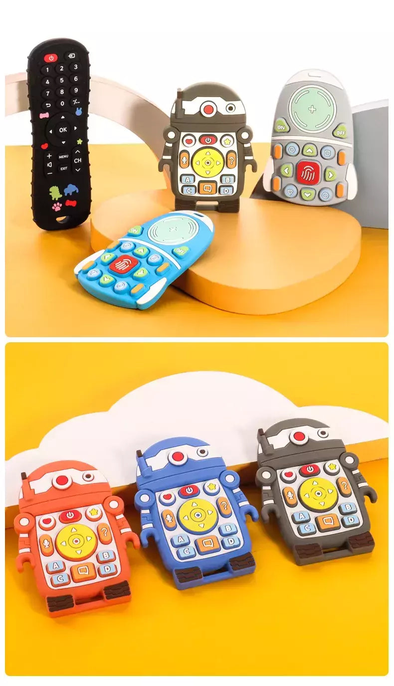 Bebê dentição brinquedos silicone mordedor mordedor mordedores para desenvolvimento de bebês chocalho bebê recém-nascido infantil sensorial brinquedos do bebê 0-3-6-12 m