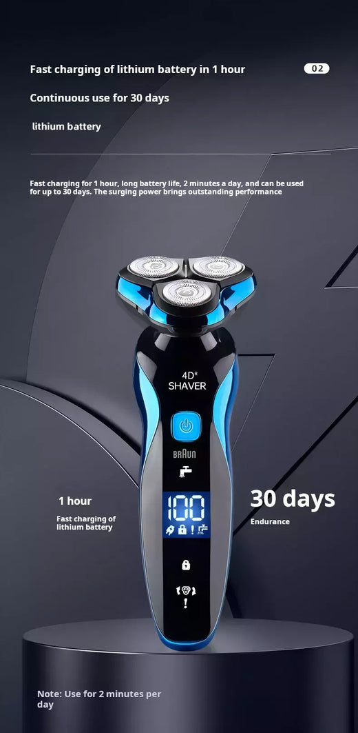 Fang Braun-Barbeador elétrico original para homens, aparador de cabelo, USB recarregável, aparador profissional, cortador de cabelo, 5320s