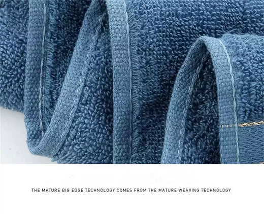 Toalha de algodão grosso altamente absorvente, toalhas de banho monocromáticas, microfibra Serviette, Cooling Towel, adequado para adultos e crianças