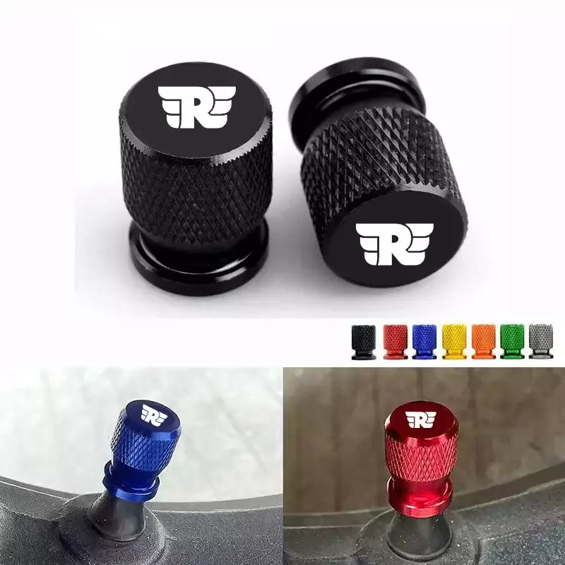 Tampas de válvula de pneu de motocicleta para Royal Enfield Bullet/Meteor/Classic 350 500 Interceptor 650 Continental GT 535 Himalayan 411 400