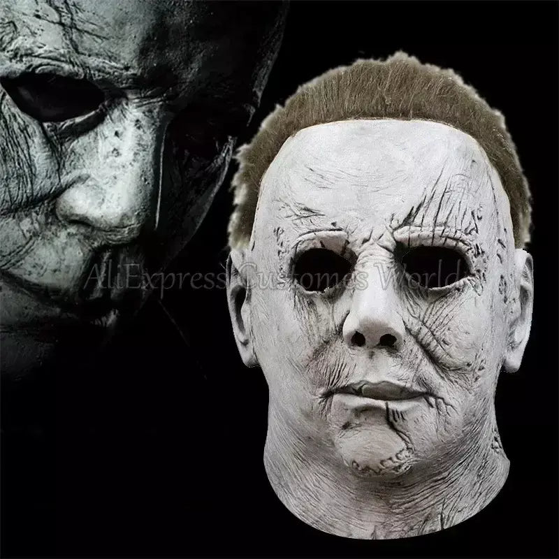 Michael bloody assassino outfits myers cosplay traje anime halloween para adultos das mulheres dos homens cos macacão máscara de terror traje de festa