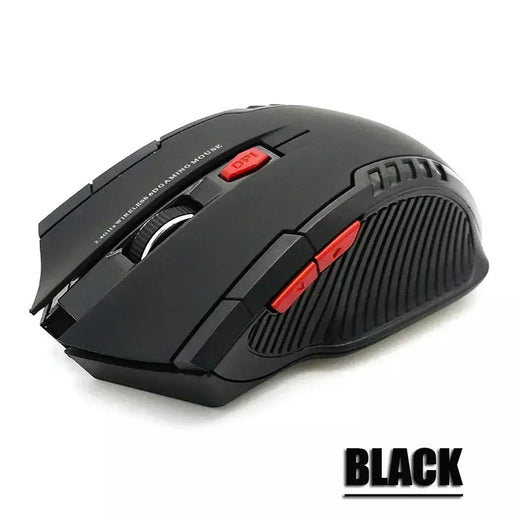 Mouse sem fio de 2.4ghz com receptor usb, mouse para jogos 2000dpi para overwatch cs go dota 2 lol fortnite computador laptop pc gamer